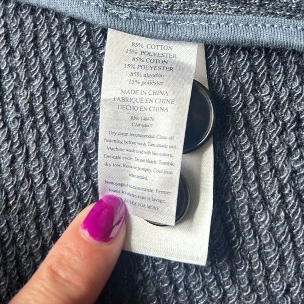 Faherty Inlet Knit Blazer L - Picture 8 of 13